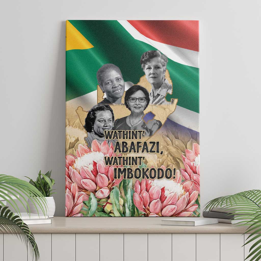 South African Women Mobilisation Canvas Wall Art Wathint Abafazi Wathint Imbokodo - Wonder Print Shop
