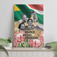 South African Women Mobilisation Canvas Wall Art Wathint Abafazi Wathint Imbokodo - Wonder Print Shop
