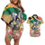South African Women Mobilisation Couples Matching Off Shoulder Short Dress and Hawaiian Shirt Wathint Abafazi Wathint Imbokodo - Wonder Print Shop