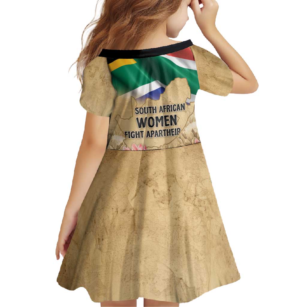 South African Women Mobilisation Family Matching Mermaid Dress and Hawaiian Shirt Wathint Abafazi Wathint Imbokodo - Wonder Print Shop