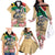 South African Women Mobilisation Family Matching Off The Shoulder Long Sleeve Dress and Hawaiian Shirt Wathint Abafazi Wathint Imbokodo - Wonder Print Shop