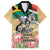 South African Women Mobilisation Family Matching Off The Shoulder Long Sleeve Dress and Hawaiian Shirt Wathint Abafazi Wathint Imbokodo - Wonder Print Shop