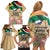 South African Women Mobilisation Family Matching Off Shoulder Short Dress and Hawaiian Shirt Wathint Abafazi Wathint Imbokodo - Wonder Print Shop