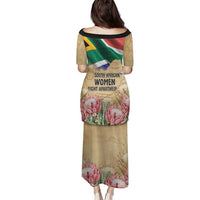 South African Women Mobilisation Family Matching Puletasi and Hawaiian Shirt Wathint Abafazi Wathint Imbokodo - Wonder Print Shop