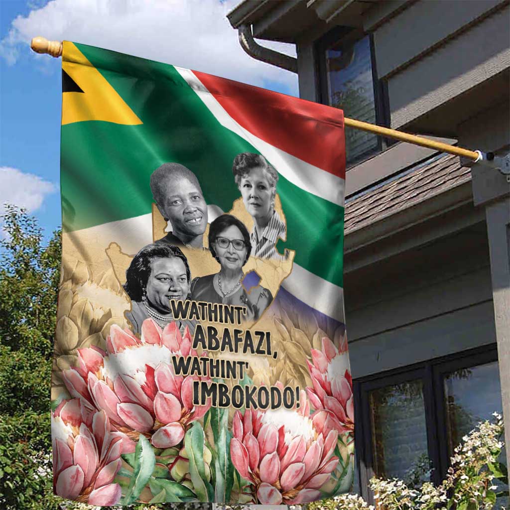 South African Women Mobilisation Garden Flag Wathint Abafazi Wathint Imbokodo - Wonder Print Shop