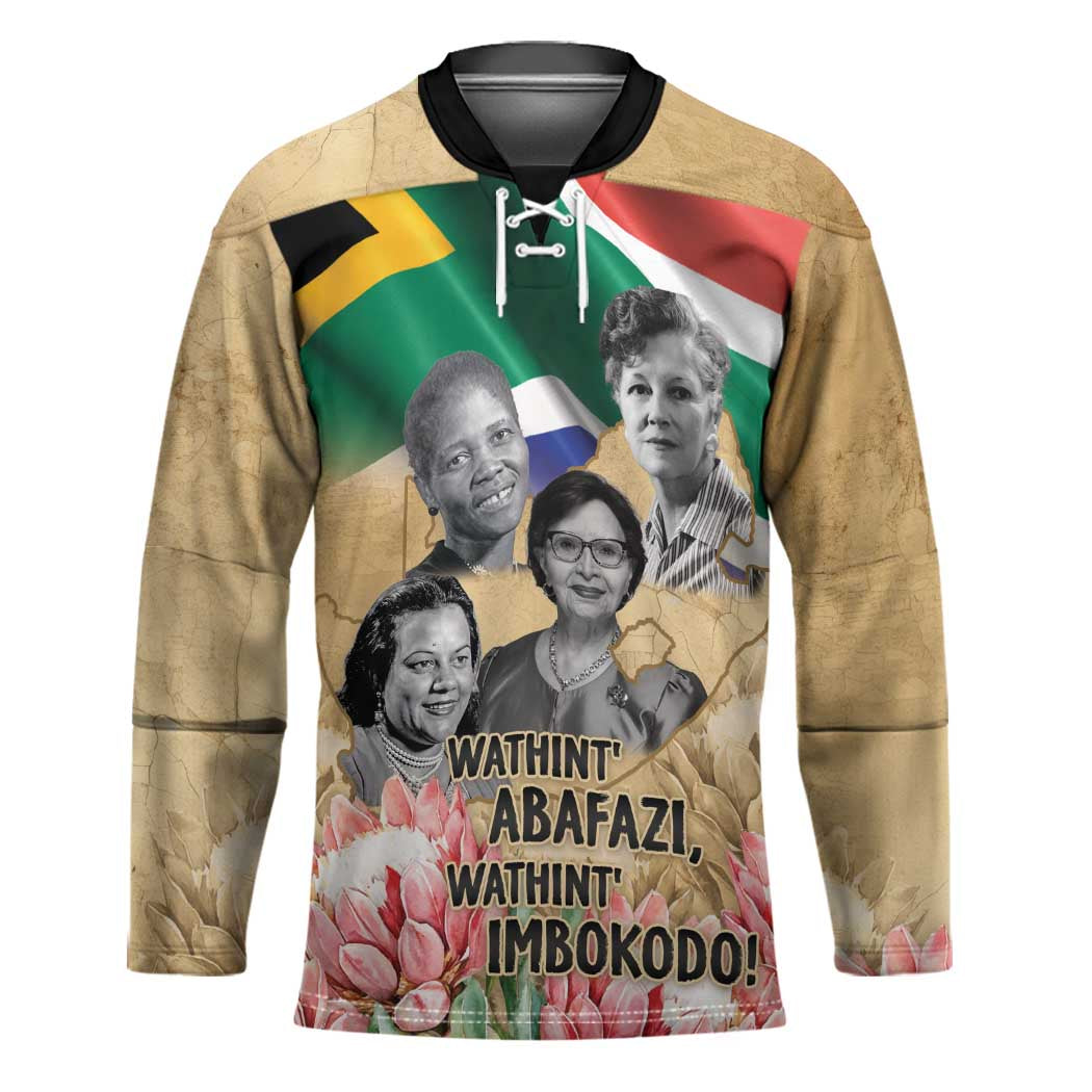 South African Women Mobilisation Hockey Jersey Wathint Abafazi Wathint Imbokodo - Wonder Print Shop