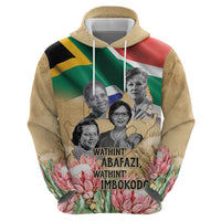 South African Women Mobilisation Hoodie Wathint Abafazi Wathint Imbokodo - Wonder Print Shop