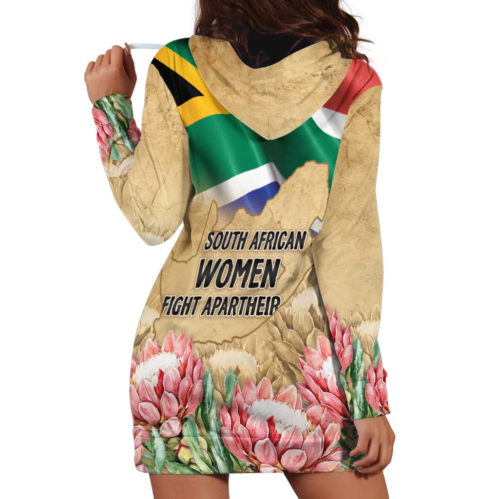 South African Women Mobilisation Hoodie Dress Wathint Abafazi Wathint Imbokodo - Wonder Print Shop