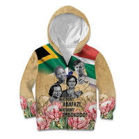 South African Women Mobilisation Kid Hoodie Wathint Abafazi Wathint Imbokodo - Wonder Print Shop