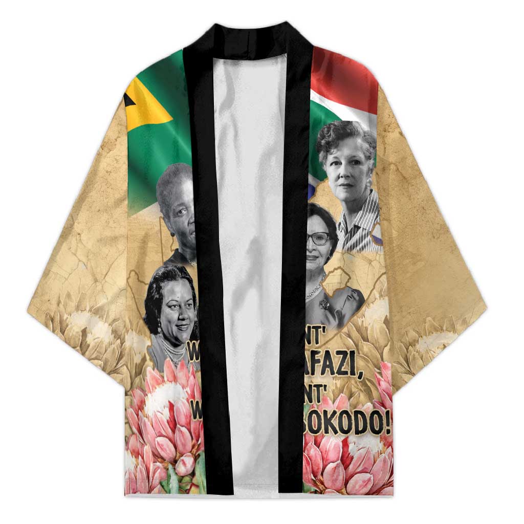 South African Women Mobilisation Kimono Wathint Abafazi Wathint Imbokodo - Wonder Print Shop