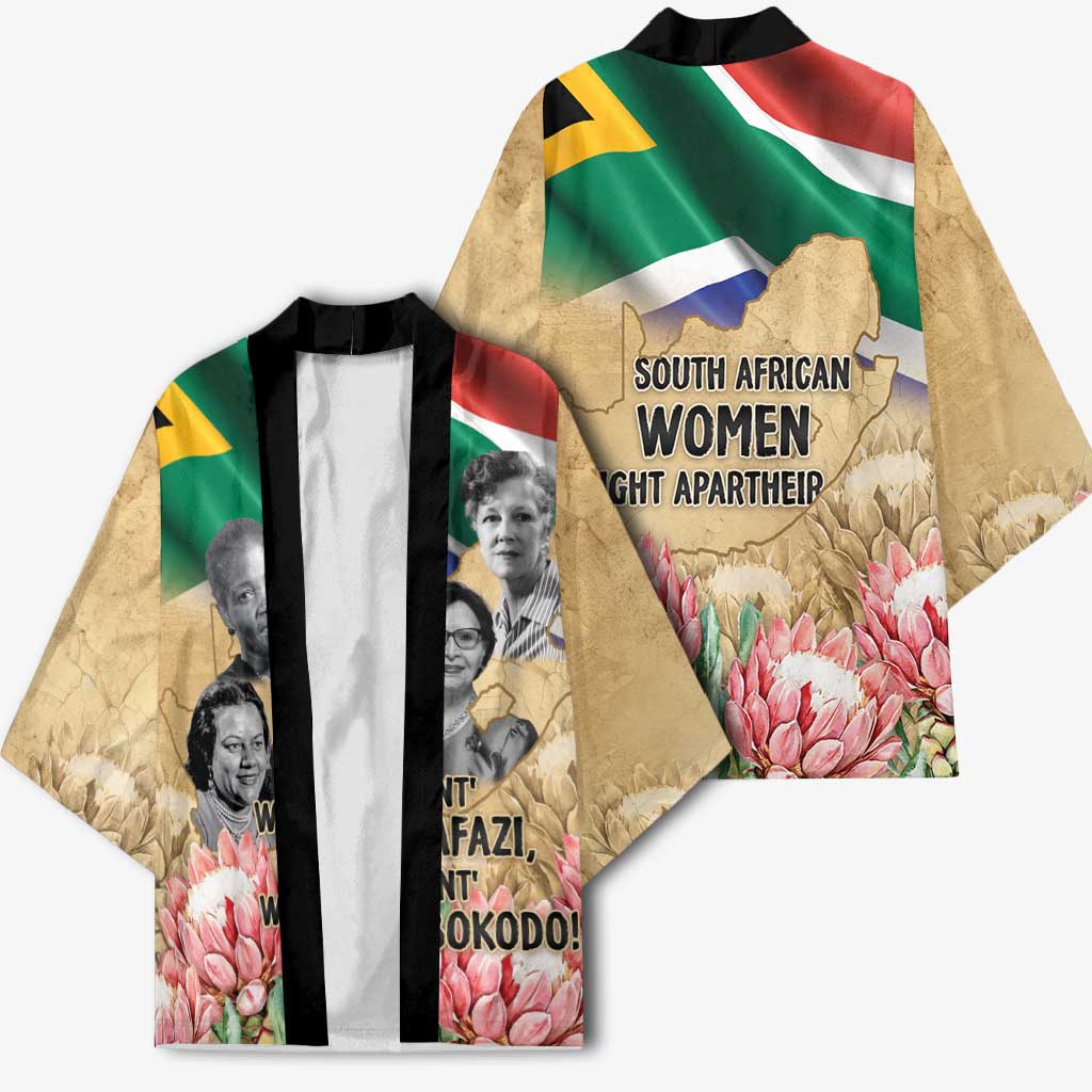 South African Women Mobilisation Kimono Wathint Abafazi Wathint Imbokodo - Wonder Print Shop