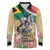 South African Women Mobilisation Long Sleeve Polo Shirt Wathint Abafazi Wathint Imbokodo - Wonder Print Shop