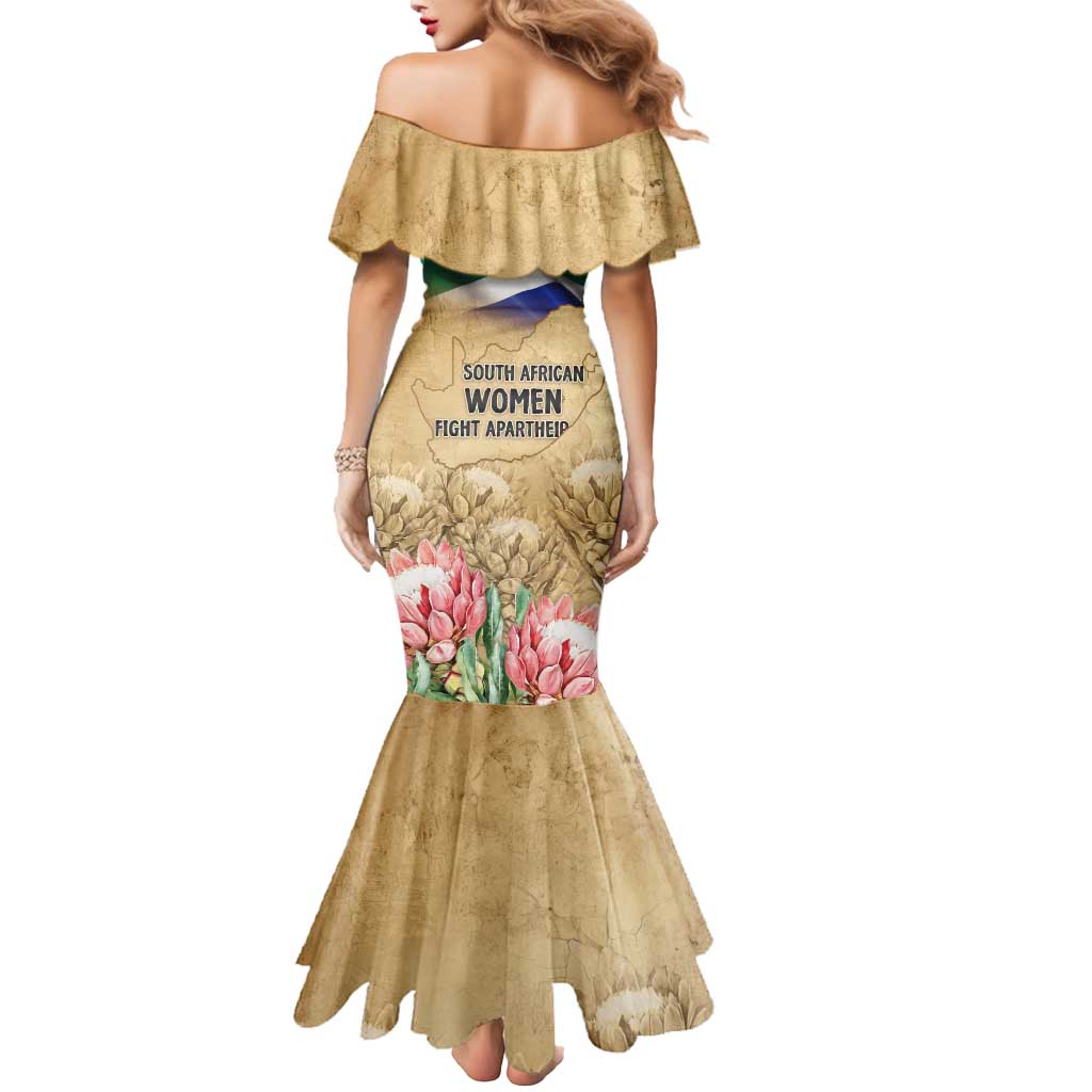 South African Women Mobilisation Mermaid Dress Wathint Abafazi Wathint Imbokodo - Wonder Print Shop