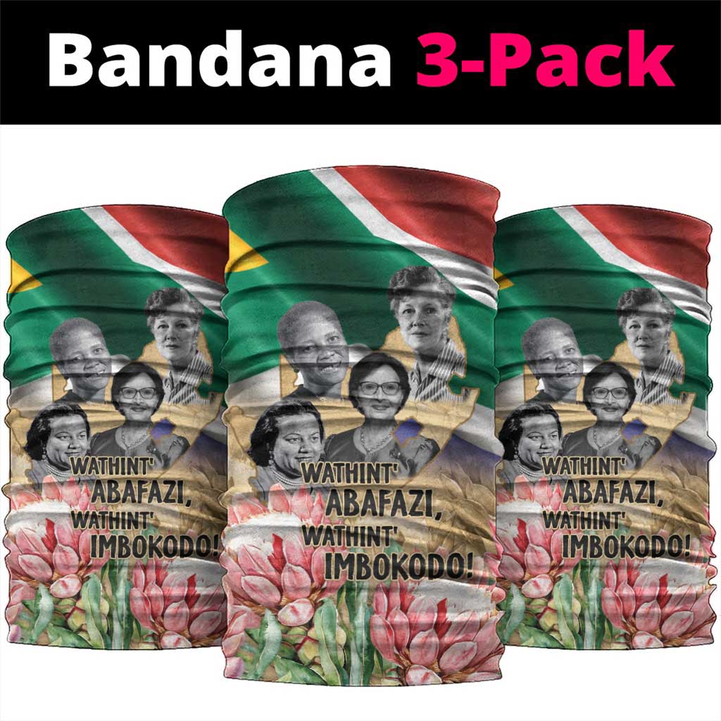 South African Women Mobilisation Neck Gaiter Wathint Abafazi Wathint Imbokodo - Wonder Print Shop