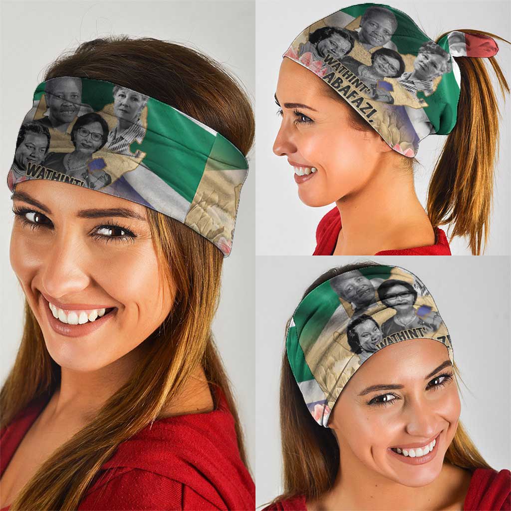 South African Women Mobilisation Neck Gaiter Wathint Abafazi Wathint Imbokodo - Wonder Print Shop