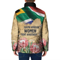 South African Women Mobilisation Padded Jacket Wathint Abafazi Wathint Imbokodo - Wonder Print Shop