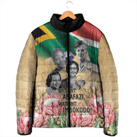 South African Women Mobilisation Padded Jacket Wathint Abafazi Wathint Imbokodo - Wonder Print Shop