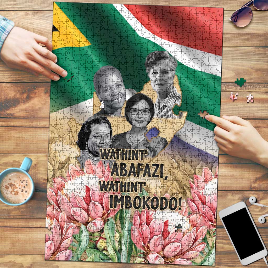 South African Women Mobilisation Puzzle Wathint Abafazi Wathint Imbokodo - Wonder Print Shop