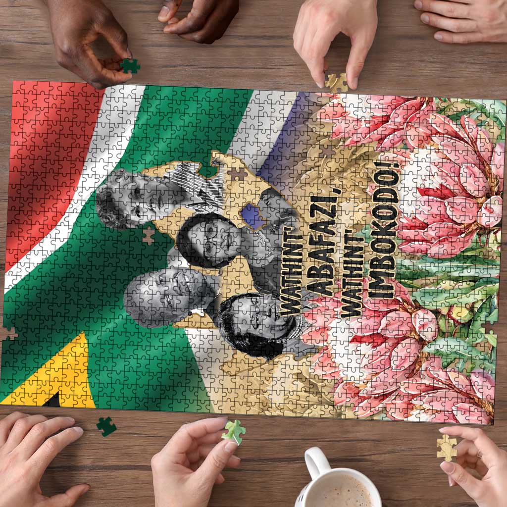 South African Women Mobilisation Puzzle Wathint Abafazi Wathint Imbokodo - Wonder Print Shop