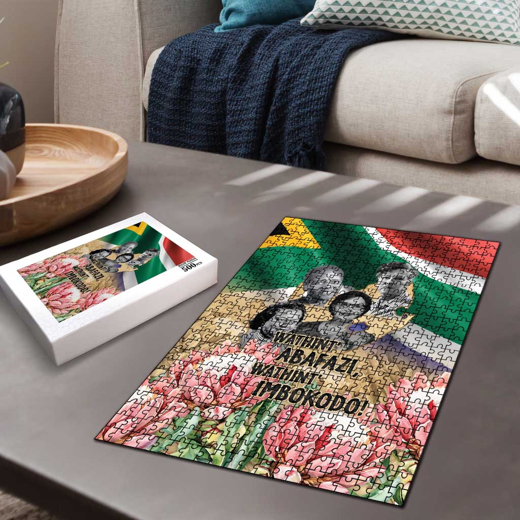 South African Women Mobilisation Puzzle Wathint Abafazi Wathint Imbokodo - Wonder Print Shop