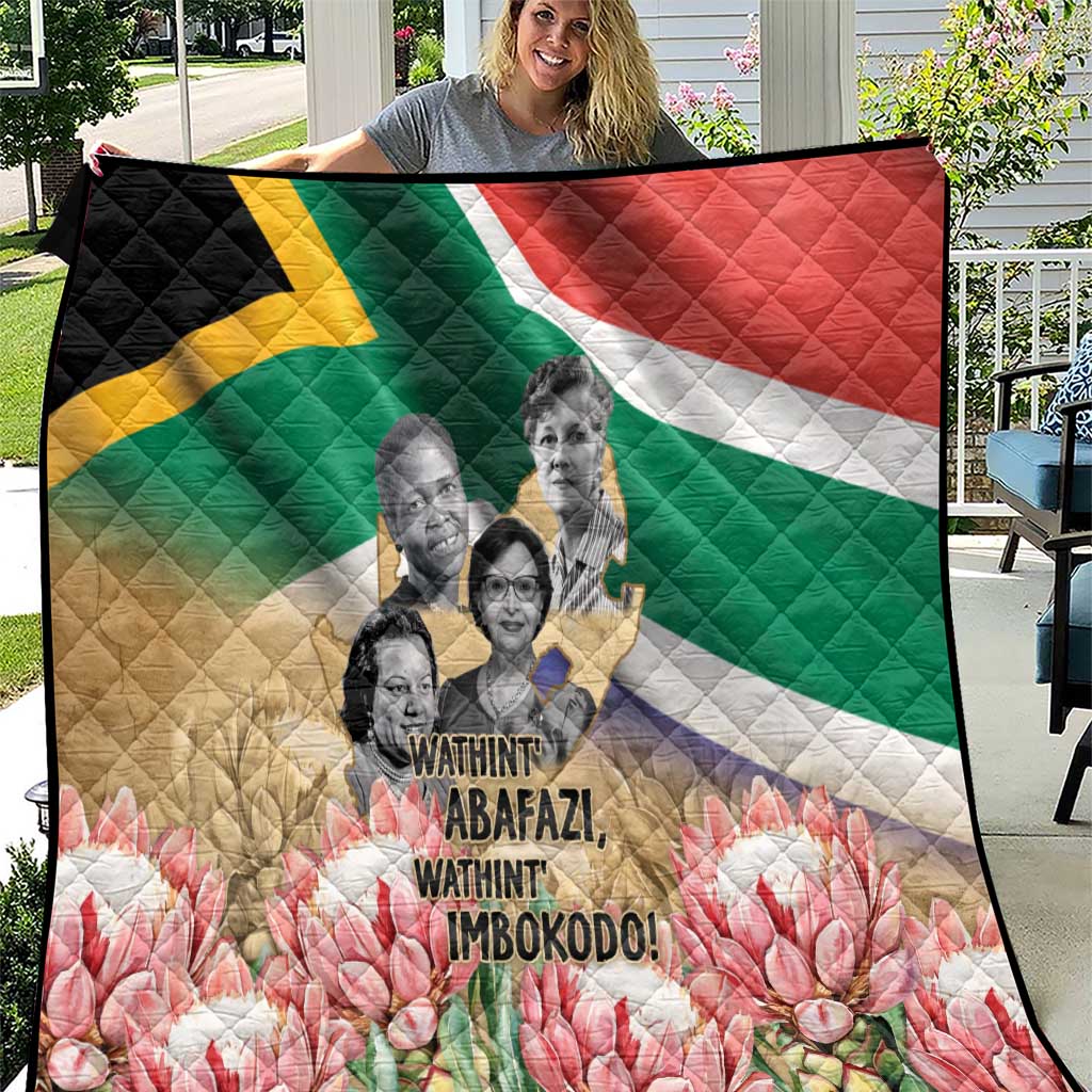 South African Women Mobilisation Quilt Wathint Abafazi Wathint Imbokodo - Wonder Print Shop
