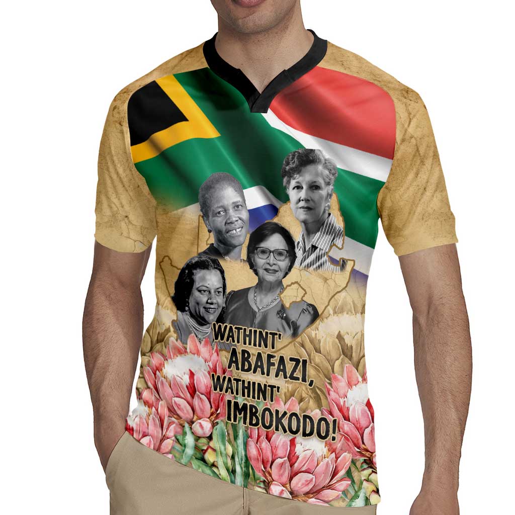 South African Women Mobilisation Rugby Jersey Wathint Abafazi Wathint Imbokodo - Wonder Print Shop