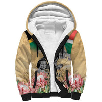 South African Women Mobilisation Sherpa Hoodie Wathint Abafazi Wathint Imbokodo - Wonder Print Shop