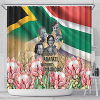 South African Women Mobilisation Shower Curtain Wathint Abafazi Wathint Imbokodo - Wonder Print Shop