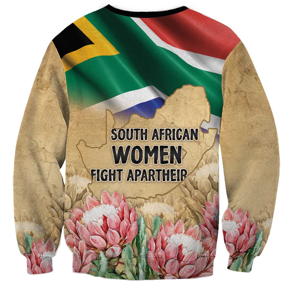 South African Women Mobilisation Sweatshirt Wathint Abafazi Wathint Imbokodo - Wonder Print Shop