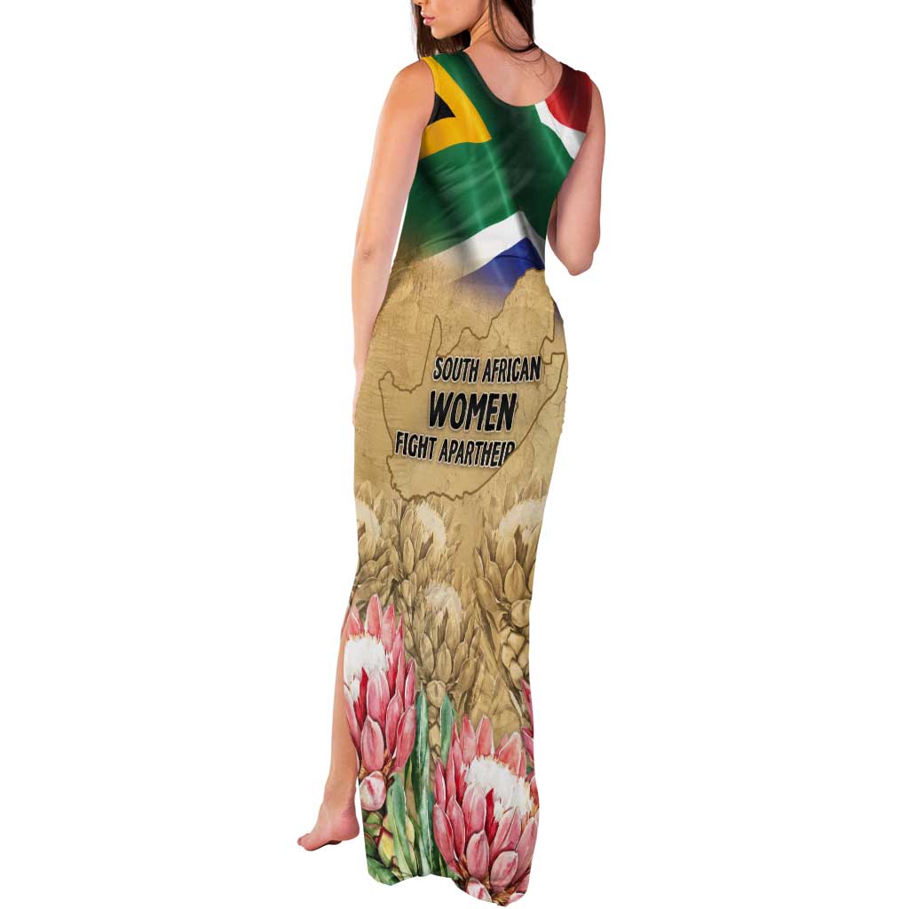 South African Women Mobilisation Tank Maxi Dress Wathint Abafazi Wathint Imbokodo - Wonder Print Shop