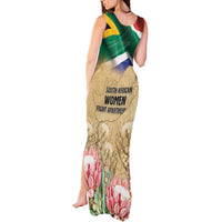 South African Women Mobilisation Tank Maxi Dress Wathint Abafazi Wathint Imbokodo - Wonder Print Shop