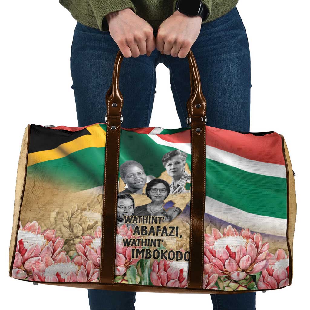 South African Women Mobilisation Travel Bag Wathint Abafazi Wathint Imbokodo - Wonder Print Shop