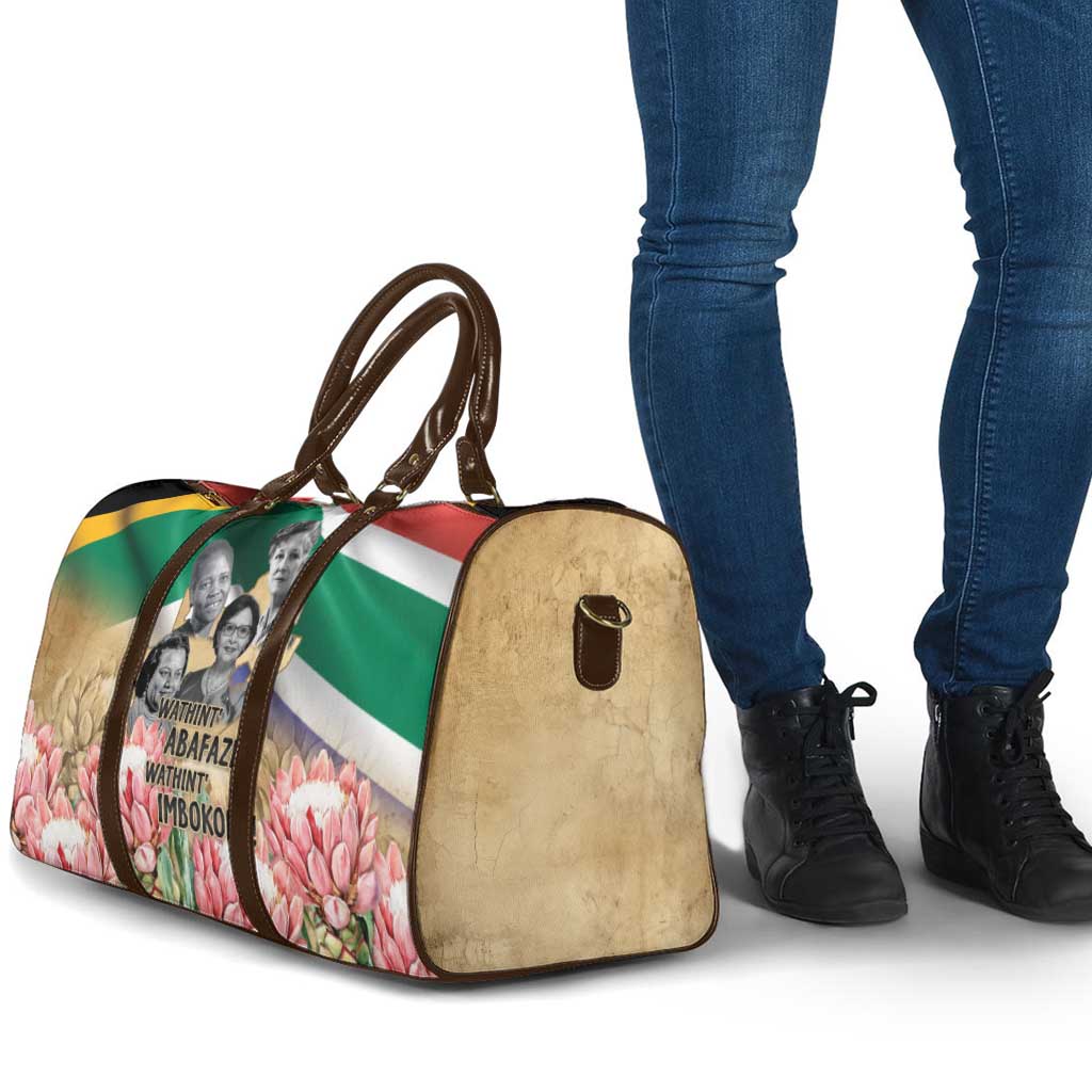 South African Women Mobilisation Travel Bag Wathint Abafazi Wathint Imbokodo - Wonder Print Shop