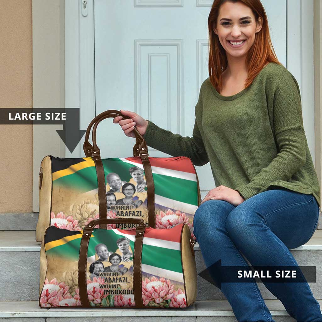 South African Women Mobilisation Travel Bag Wathint Abafazi Wathint Imbokodo - Wonder Print Shop