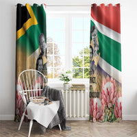 South African Women Mobilisation Window Curtain Wathint Abafazi Wathint Imbokodo - Wonder Print Shop