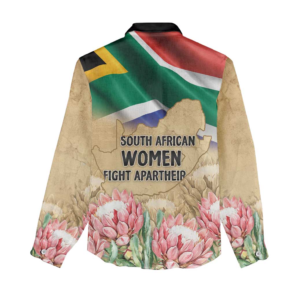 South African Women Mobilisation Women Casual Shirt Wathint Abafazi Wathint Imbokodo - Wonder Print Shop