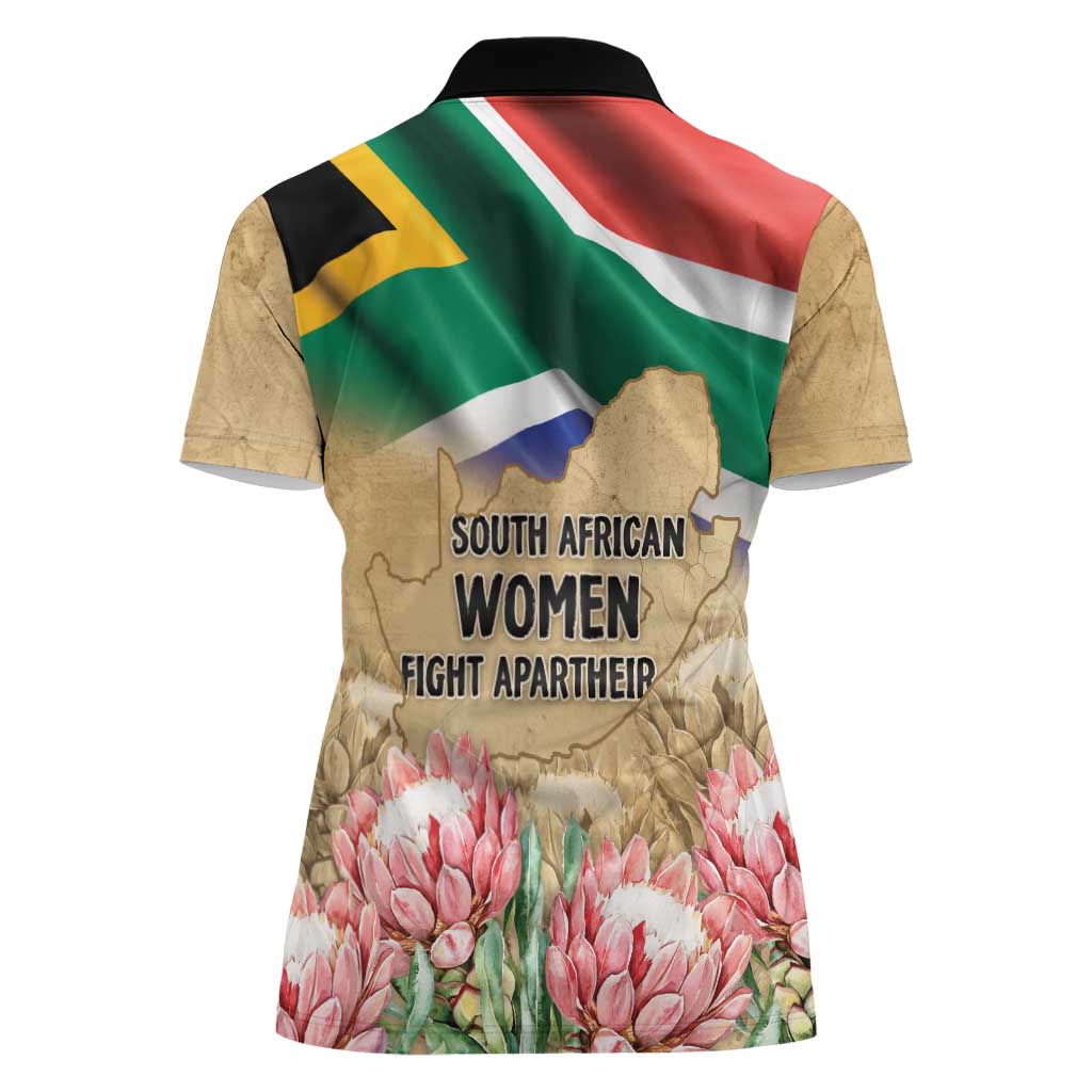 South African Women Mobilisation Women Polo Shirt Wathint Abafazi Wathint Imbokodo - Wonder Print Shop