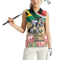 South African Women Mobilisation Women Sleeveless Polo Shirt Wathint Abafazi Wathint Imbokodo - Wonder Print Shop