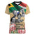 South African Women Mobilisation Women V-Neck T-Shirt Wathint Abafazi Wathint Imbokodo - Wonder Print Shop