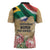 South African Women Mobilisation Zipper Polo Shirt Wathint Abafazi Wathint Imbokodo - Wonder Print Shop