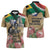 South African Women Mobilisation Zipper Polo Shirt Wathint Abafazi Wathint Imbokodo - Wonder Print Shop