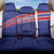 Custom Haiti Football Back Car Seat Cover Les Grenadiers - Royal Palm - Wonder Print Shop