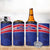 Custom Haiti Football 4 in 1 Can Cooler Tumbler Les Grenadiers - Royal Palm - Wonder Print Shop