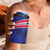 Custom Haiti Football 4 in 1 Can Cooler Tumbler Les Grenadiers - Royal Palm - Wonder Print Shop