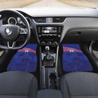 Custom Haiti Football Car Mats Les Grenadiers - Royal Palm - Wonder Print Shop