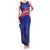 Custom Haiti Football Family Matching Tank Maxi Dress and Hawaiian Shirt Les Grenadiers - Royal Palm - Wonder Print Shop