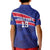Custom Haiti Football Kid Polo Shirt Les Grenadiers - Royal Palm - Wonder Print Shop