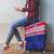 Custom Haiti Football Luggage Cover Les Grenadiers - Royal Palm - Wonder Print Shop