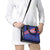 Custom Haiti Football Shoulder Handbag Les Grenadiers - Royal Palm