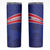 Custom Haiti Football Skinny Tumbler Les Grenadiers - Royal Palm - Wonder Print Shop